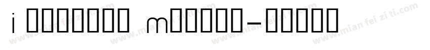 Idlewild Medium字体转换